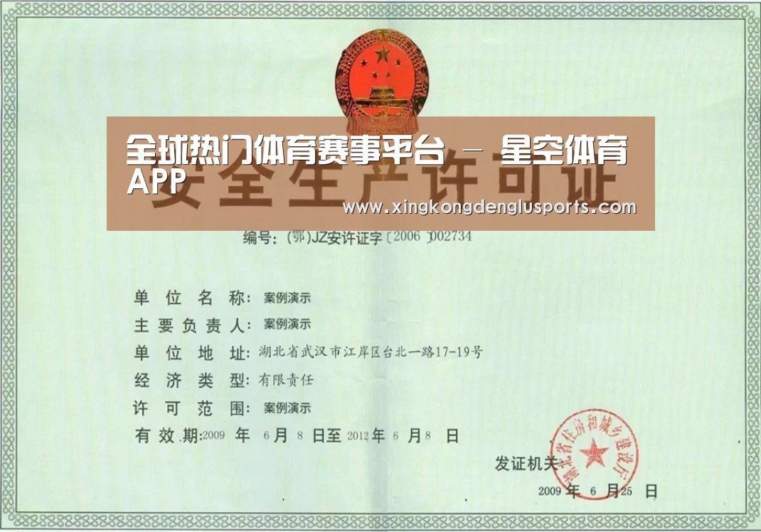 星空登录荣誉证书三